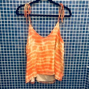 •NWT• Honey Punch Tie-Dye Pink Spring Tank